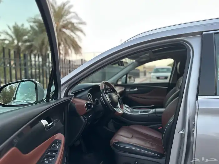 هونداي سنتافي موديل 2021 سعودي فل كامل اعلئ فئة 7 مقاعد 26