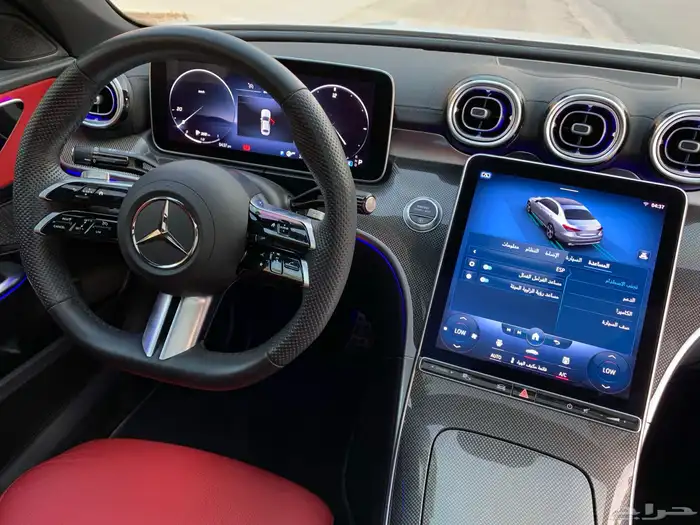 مرسيدس C200 موديل 2023 بحالة الوكاله ممشى 37 الف 42