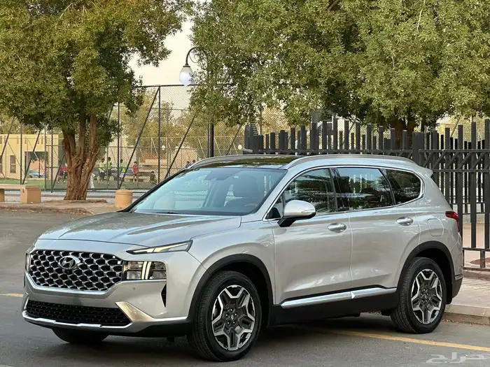 هونداي سنتافي موديل 2021 سعودي فل كامل اعلئ فئة 7 مقاعد 1