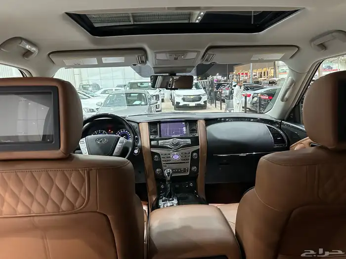انفنيتي QX80 موديل 2018 فل كامل نظيف جدآ ممشى قليل 25
