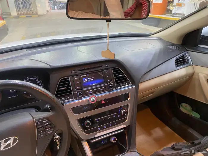 للبيع سوناتا 2017 نص فل وكاله مكينه بدي 5