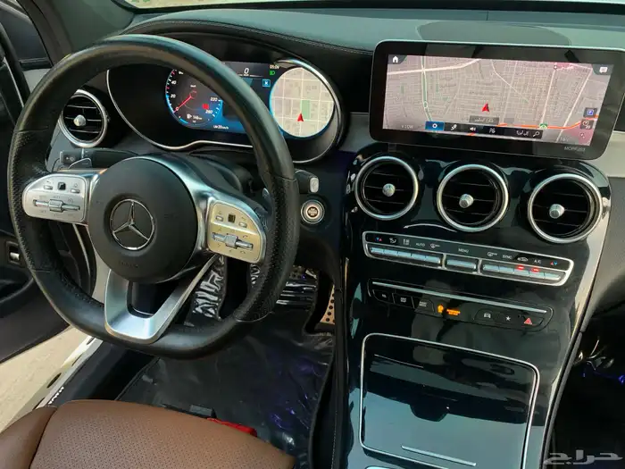 مرسيدس GLC200 موديل 2020 بحالة الوكاله ممشى 64 الف 35