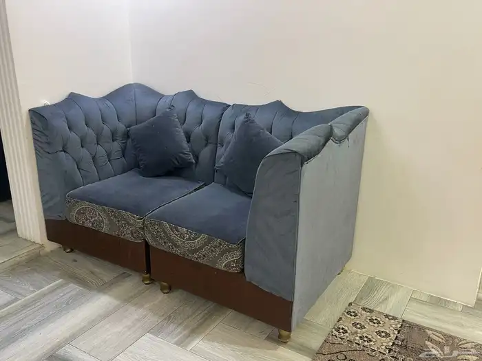 كنب بسيط وجميل  تفاوض معقول للجاد فقط 5