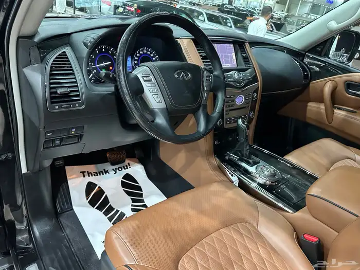 انفنيتي QX80 موديل 2018 فل كامل نظيف جدآ ممشى قليل 18