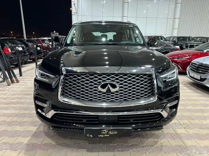 انفنيتي QX80 موديل 2018 فل كامل نظيف جدآ ممشى قليل 0