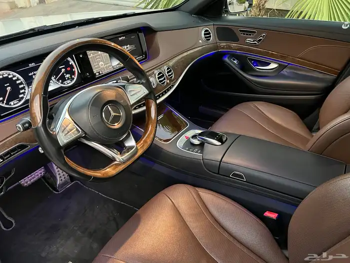 مرسيدس S400 الموديل 2015 نظيف 42