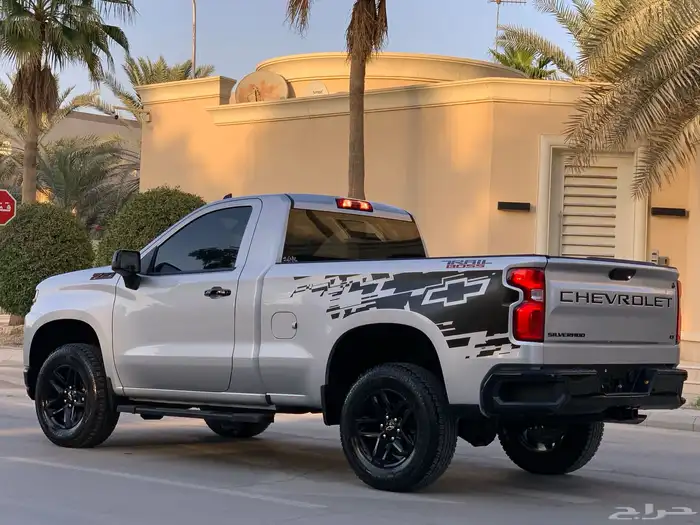 شفروليه سلفرادو تريل بوس موديل 2021 بحالة الوكاله 21