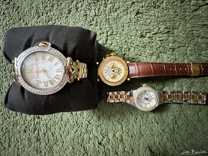 ثلاث ساعات نسائيه أصليه 0