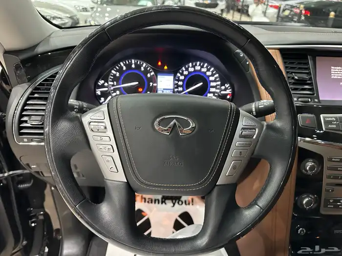 انفنيتي QX80 موديل 2018 فل كامل نظيف جدآ ممشى قليل 5
