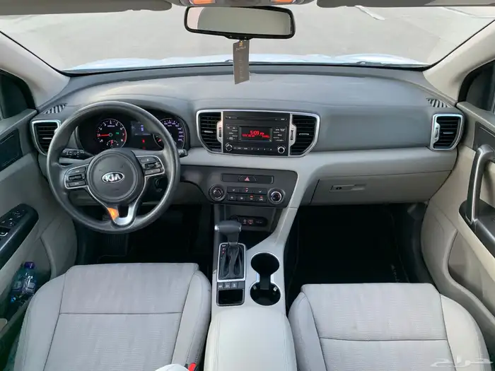 كيا سبورتاج 2018 سعودي بنزين قمه بنضافه 2.4 12