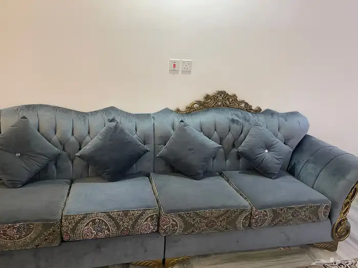 كنب بسيط وجميل  تفاوض معقول للجاد فقط 9