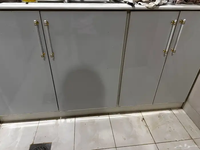 دولاب مطبخ جديد استعمال عام فقط مع الرخامة و الحوض 1