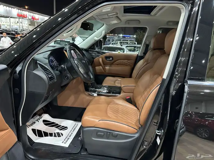 انفنيتي QX80 موديل 2018 فل كامل نظيف جدآ ممشى قليل 16