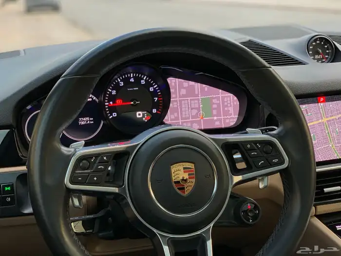 بورش كايين موديل 2020 بحالة الوكاله ممشى 78 الف 42