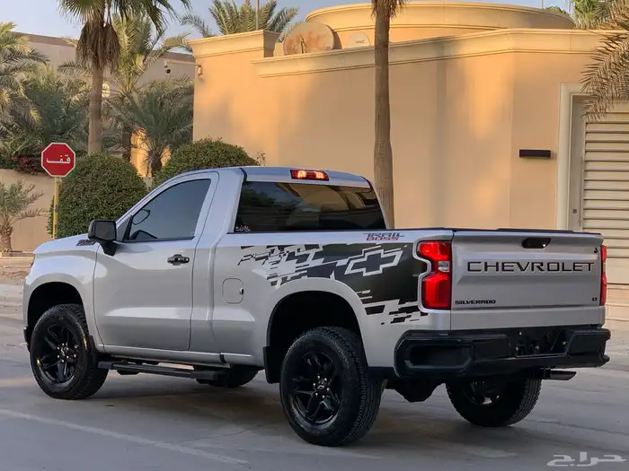 شفروليه سلفرادو تريل بوس موديل 2021 بحالة الوكاله 20