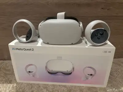 نظارات VR Meta Quest2 استخدام شهر جدا  نظيفه 0