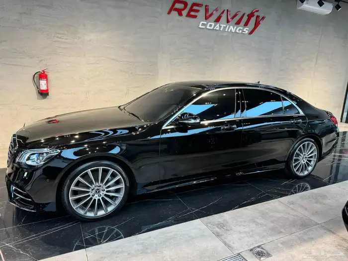 مرسيدس S450 2020 شبة جديدة (جفالي) 13