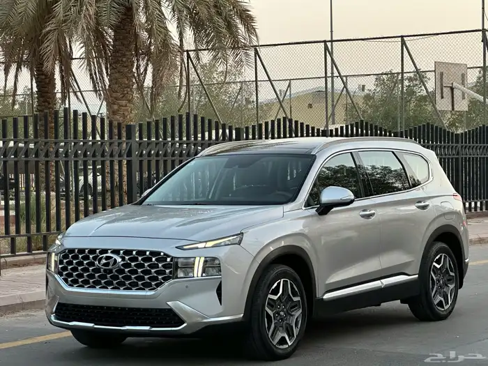 هونداي سنتافي موديل 2021 سعودي فل كامل اعلئ فئة 7 مقاعد 17