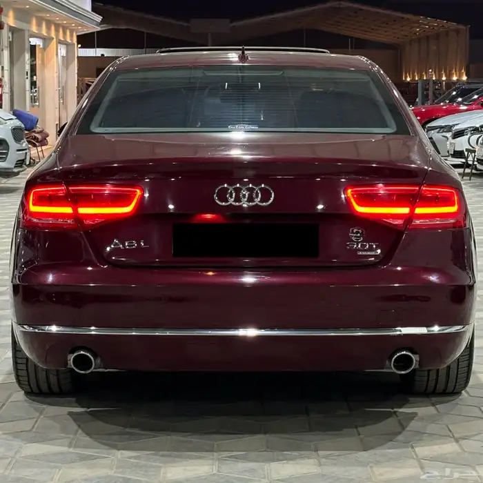 اودي A8L لارج 2013 ممشى 79 الف 2
