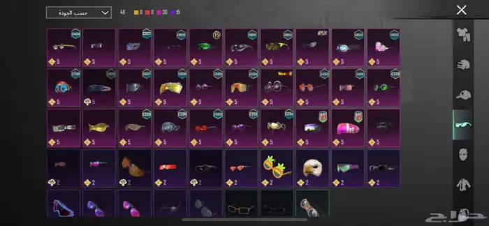 حساب ببجي 15