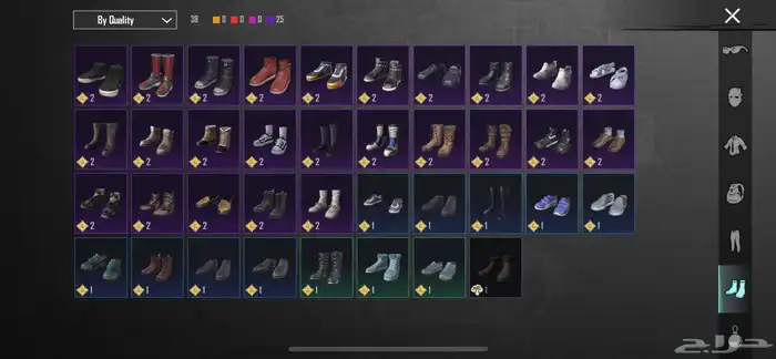 حساب ببجي 20