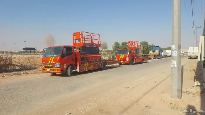 تأجير رافعات شوكيه وكرينات ومان لفت وسيزر لفت وبكلين يومي 1