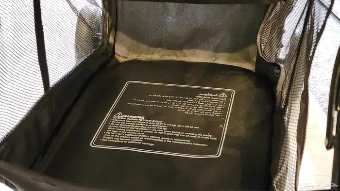 للبيع عربة أطفال مزدوجة ماركة جونيور Junior - بحاله ممتازه 5