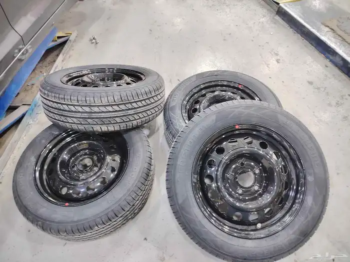 جنوط سوناتا سوح مقاس 16 مع كفرات جديدة 4