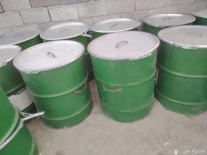 فحم وحطب وبراميل مندي فخاريات 1