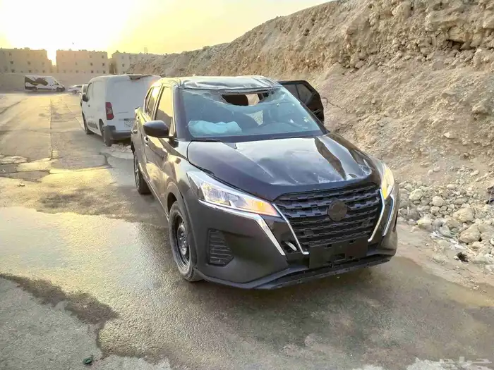 نيسان كيكس 2024 مصدومة 2