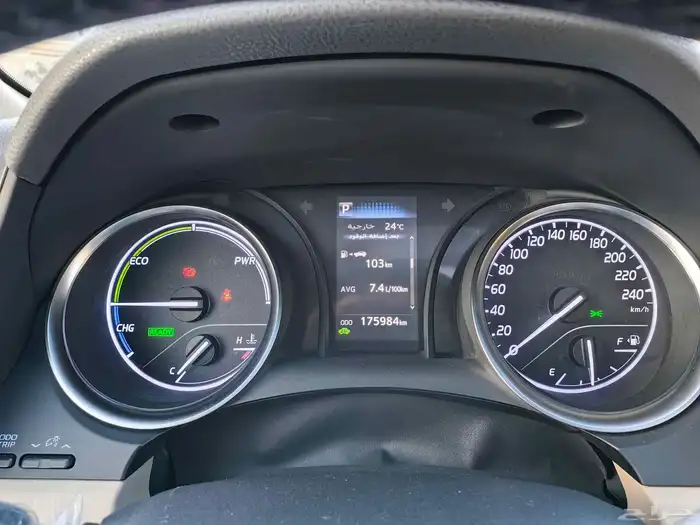 تويوتا كامري هايبرد GLE فل اوبشن موديل 2019 م 28