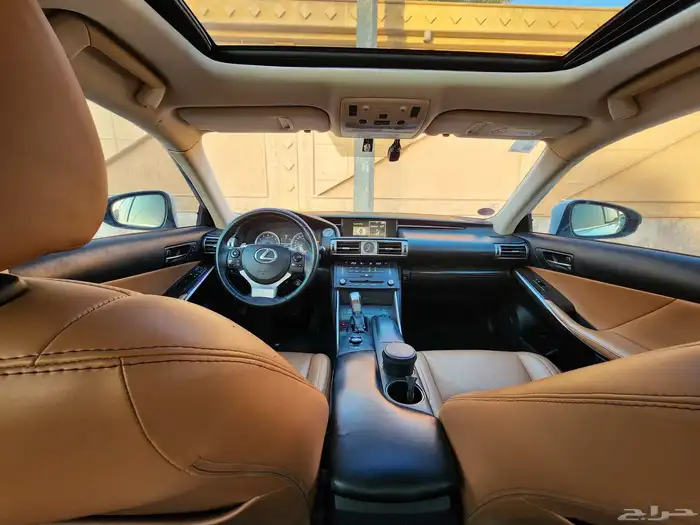 لكزس is350 ممشي 288 الف  2015 13