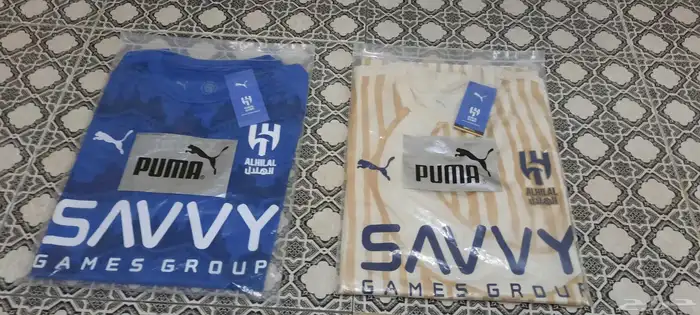 تيشيرتين الهلال للبيع 0