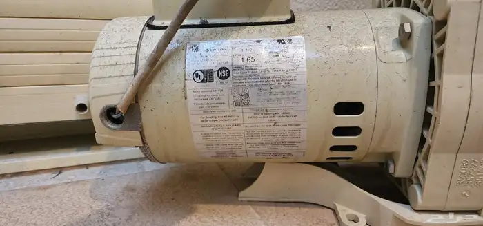 ماطور جديد وادوات خاصة بالمسبح 6