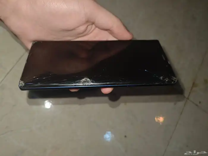 سامسونج نوت 9 8 رام 512 مساحة بدون قلم و كسور من الجوانب 4