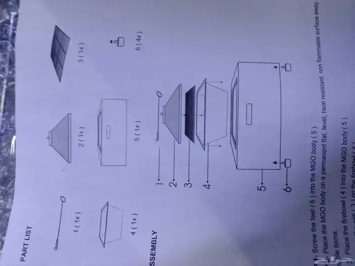 منقل فحم حجري للشواء أو طبخ 2
