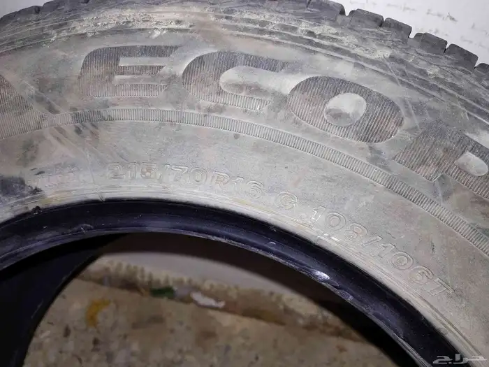 كفرات كفرات باص هايس وكاله 2025مقاس 215 70 16 2