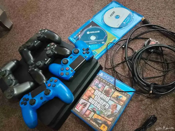 سوني 4 معه اسلاكه 5