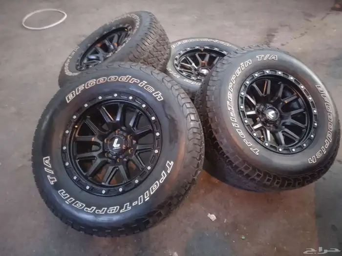 كفرات ربع حجري بفجدرش بجنوط لينزو مقاس 5