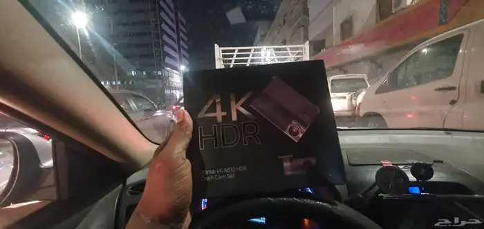 داش كام شاومي أمامية وخلفية بدقة 4K شبة جديد مع اسلاك تركيب 1