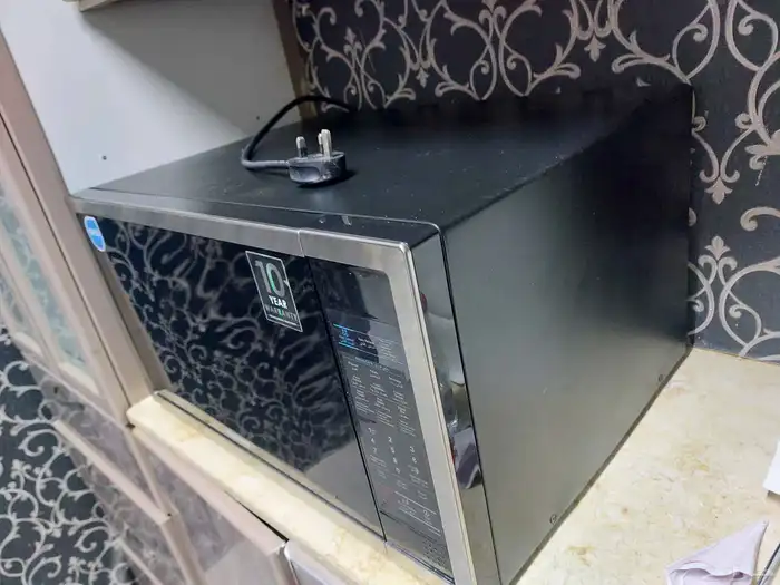 ميكرويف سامسونج جديد مساحه كبيره ضمان 10 سنوات 1