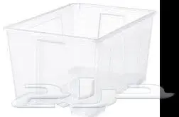 5 صناديق بلاستيك كبيرة 0