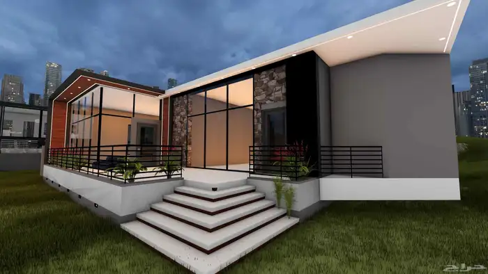 مهندس معماري   خبرة 5 سنوات في   تصميم مخططات وواجهات 8