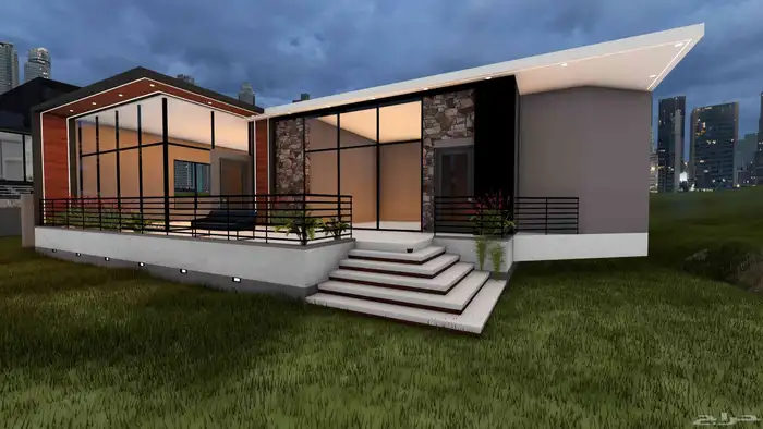 مهندس معماري   خبرة 5 سنوات في   تصميم مخططات وواجهات 7