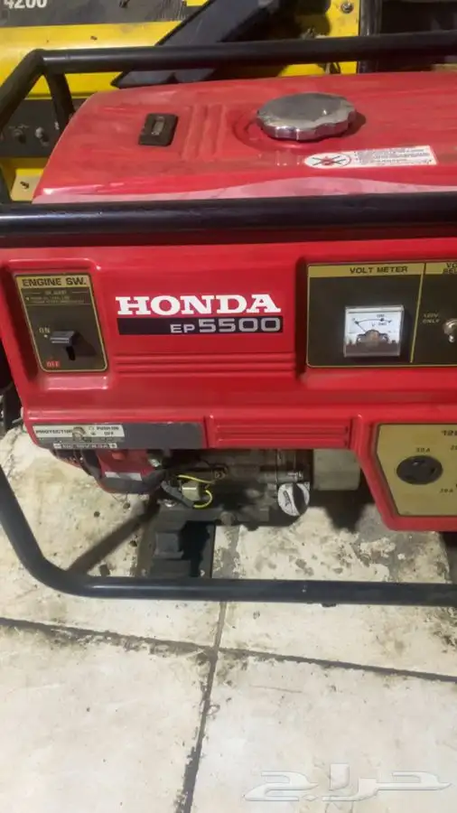 ماطور كهرب هوندا 5500 ياباني 3