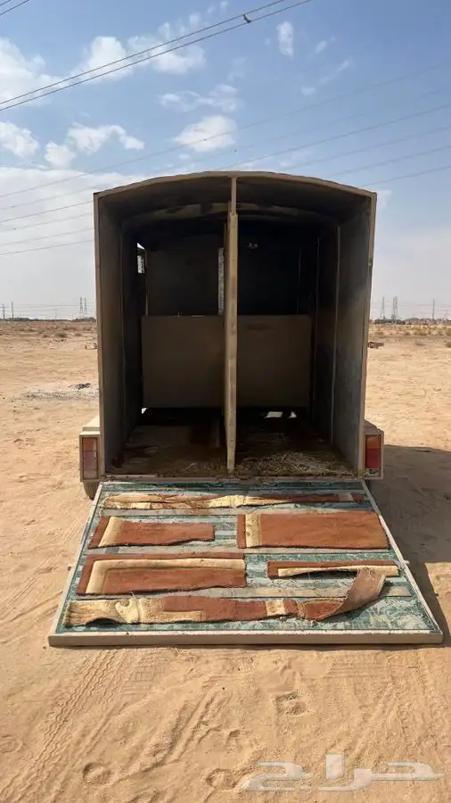 للبيع عربة نقل خيل صناعه محليه 4