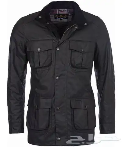 جاكيت من ماركت Barbour مقاس L لون اسود وزيتي index