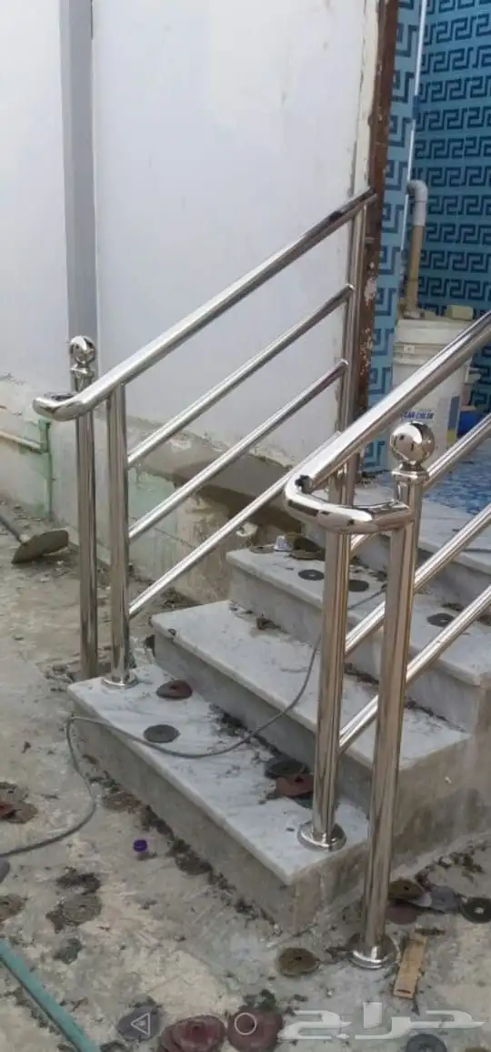 درابزين زجاجي  درابزين حديدي  واجهة زجاجية  جميع أعمال الز 5