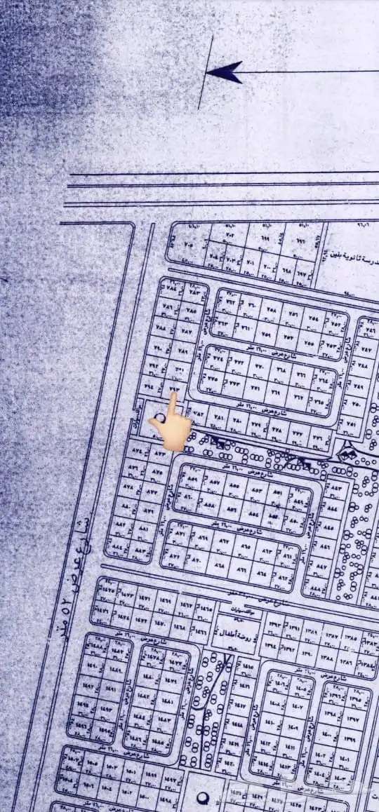 للبيع نص ارض في مخطط جوهرة العروس الجزء 2س حي الجزيرة مميزه 3