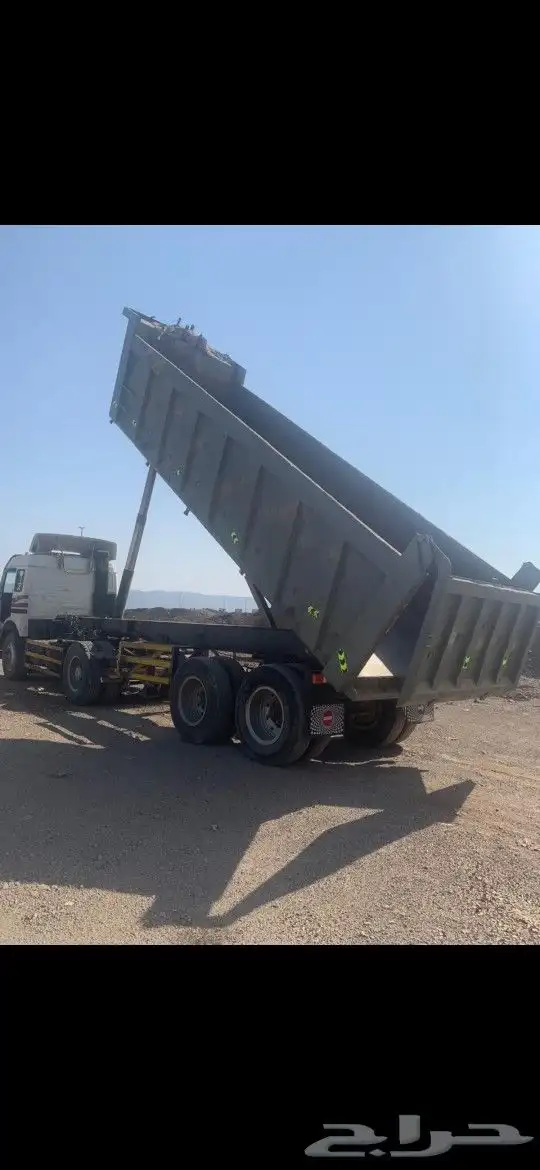 راس البي مع صندوق قلاب 20م 2